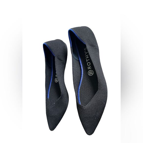 Rothy’s black pointed flats - Picture 2 of 6